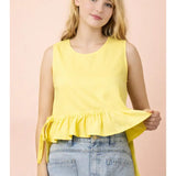 Sweet & Sunny Tie Top
