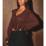 Just A Little Flirty Top