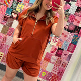 Go Getter Girl Set - Rust
