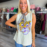 LSU Vintage Tiger (Licensed) Tank | Butter