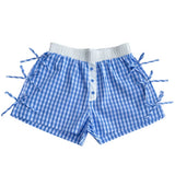 Bow Gingham Boxer Shorts