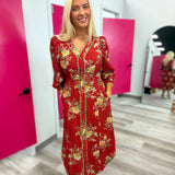 Meet Me There Floral Midi