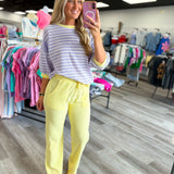 Lavender Lemonade Sweater