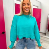 Aqua Perfection Sweater