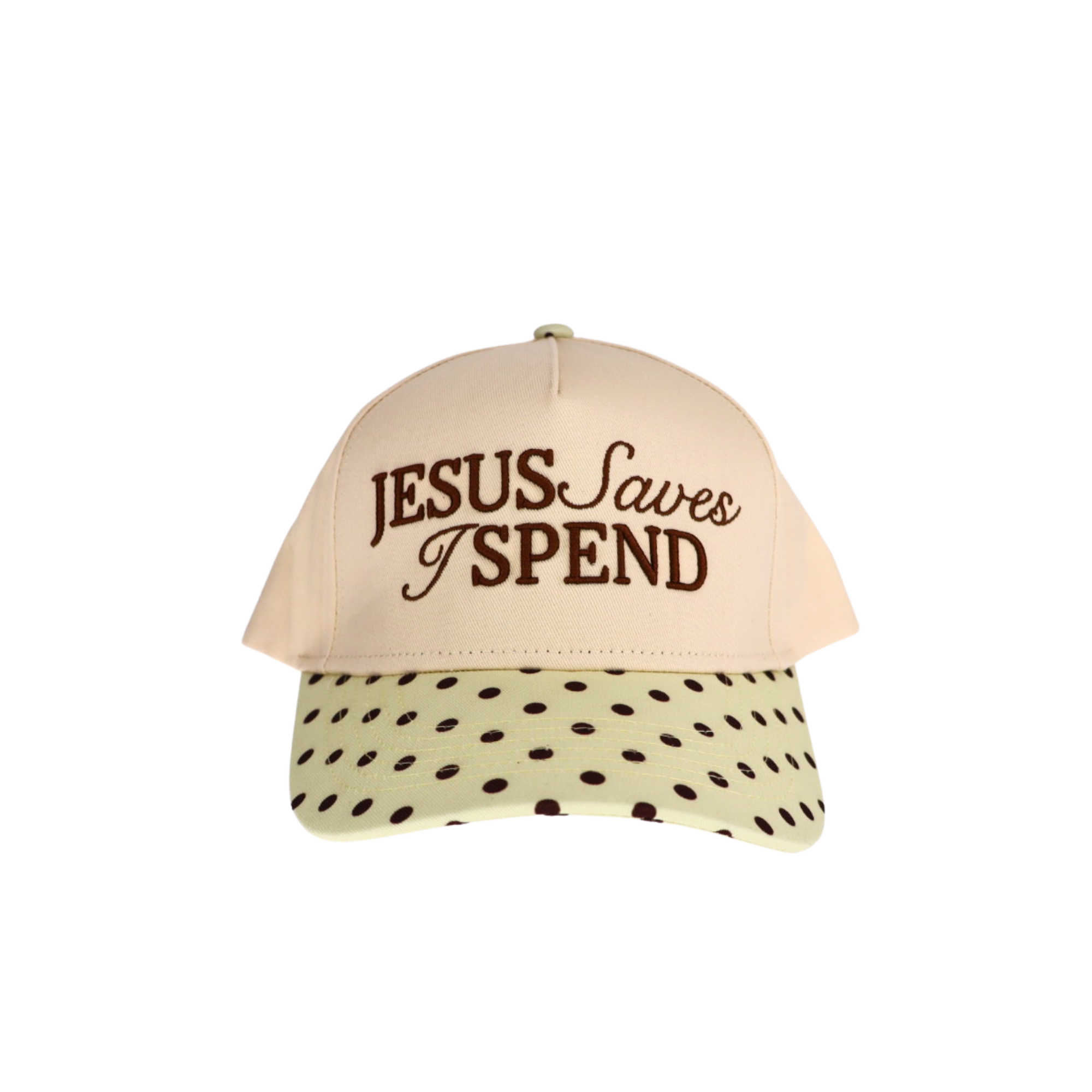 Jesus Saves 3D Embroidered Trucker Hat