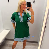 Beautiful Thoughts Dress - Green
