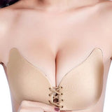 Lace-up Adhesive Bra