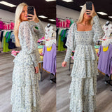 Make the Most of It Cream Maxi Dress