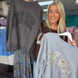Camo Sweatshirt Brown | LULU MAC