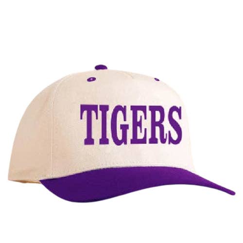 Tiger Trucker Hat | Purple I