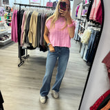 The Allie Denim - High Rise Wide Leg