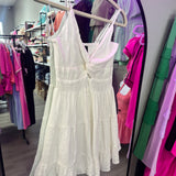 Lace Dress with Twist Bust