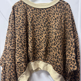 Catching Eyes Leopard Pullover