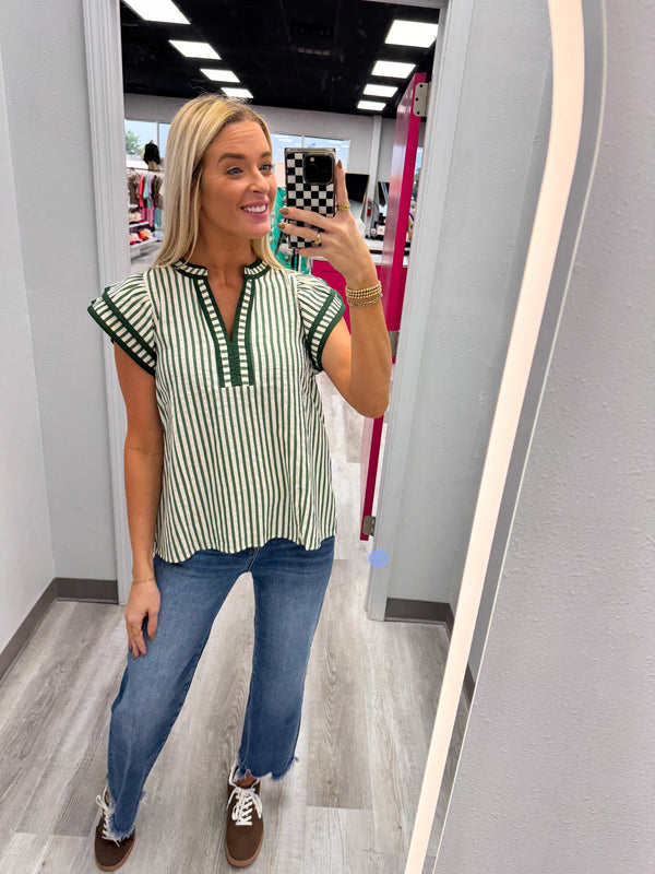 Simple Standards Stripe Top