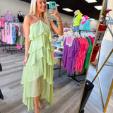 Key Lime Kiss Maxi Dress