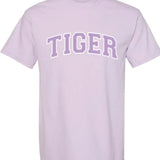 Tiger Block Tee | Orchid