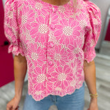 The Sweet Statement Lace Top