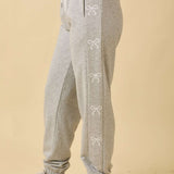 Bow Hoodie and Joggers Set