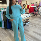Savage Deals | Fleece Raglan Sleeve Pullover & Sweatpants Set