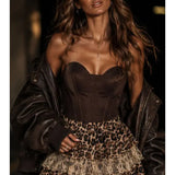 Lace On The Wild Side Mini Skirt