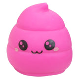 JUMBO 5.5 Inch Silly Poop Fluffy Slime Filled TPR Squishy