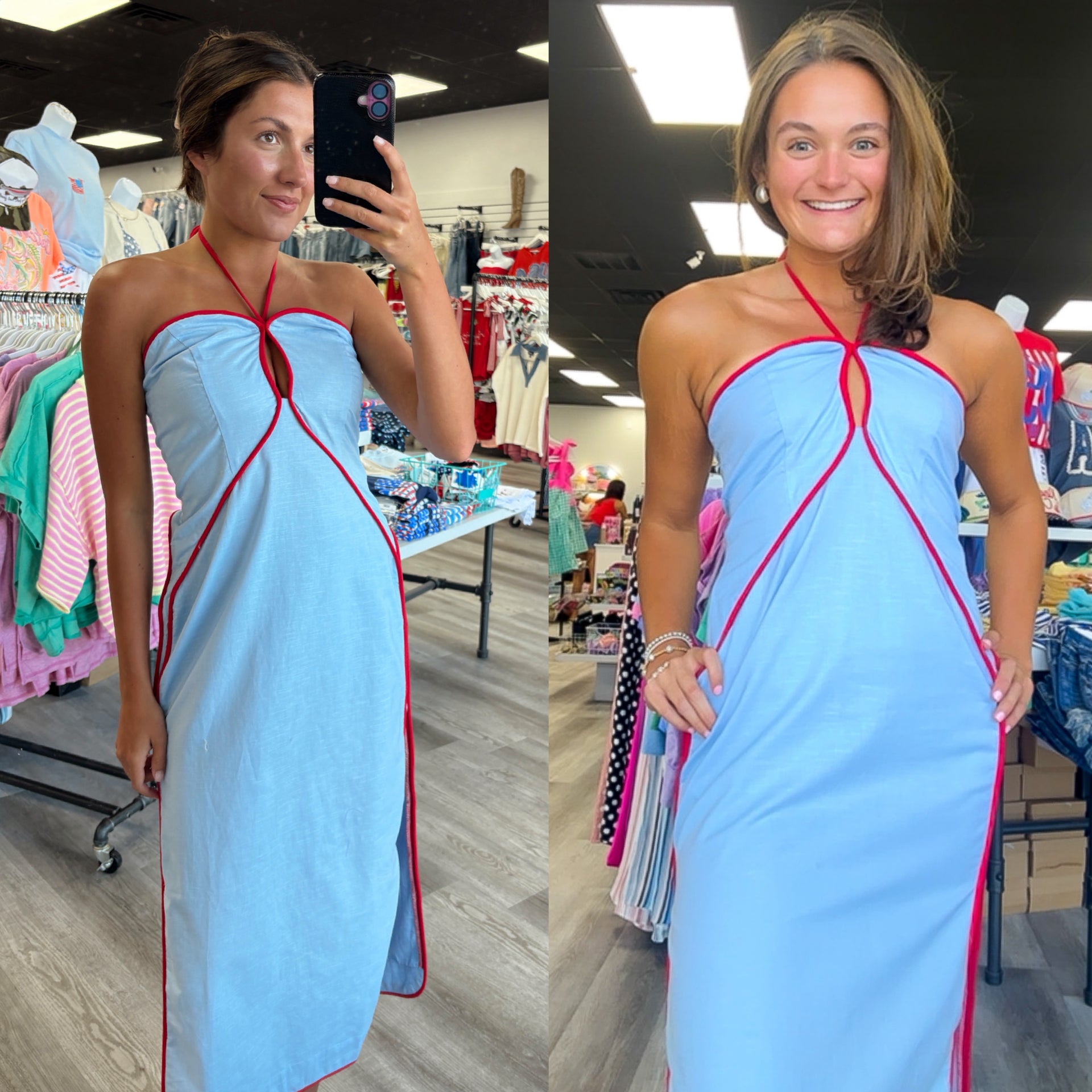 Blue Skies & Fireworks Dress