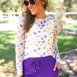 Geaux Get ’Em Purple Skort