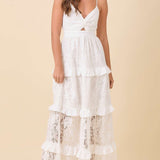 In A Dream Lace Maxi Dress