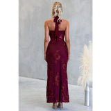 Written In Wine Maxi Dress