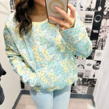 Blue Skies & Buttercups Pullover