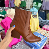 Camel Booties
