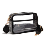 Clear Purse with Rhinestones