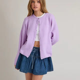 The Dreamy Lavender Cardigan