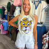 LSU Vintage Tiger (Licensed) Tank | Butter