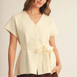 Put Together Knit Top | Ivory