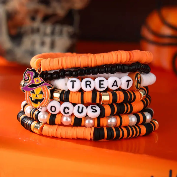 Halloween Bracelet Stack