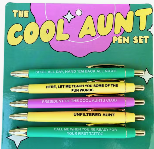 Cool Aunt Pen Set