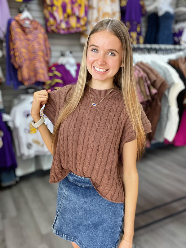 In Good Company Sweater | Brown