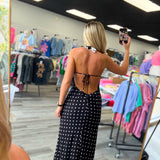 Polka Perfection Maxi Dress