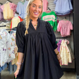 Easy Love Dress Black