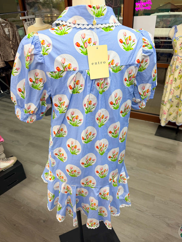Tulips in the Sky Dress