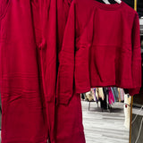 Savage Deals | Fleece Raglan Sleeve Pullover & Sweatpants Set