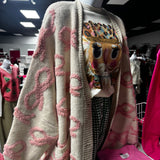 Sweet as Can Be Bow Cardigan | Cream and Pink