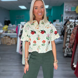 Fresh Picked Gold Button Top