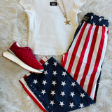 Flag Stars and Stripe Boxer Pants | LULU MAC