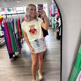 Teddy Bear USA Knit Top