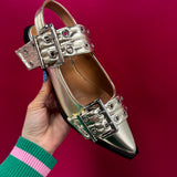 The Rivets Slipper Flat