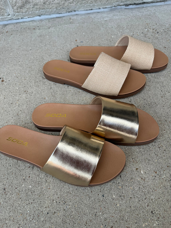 The Gold Standard Sandal