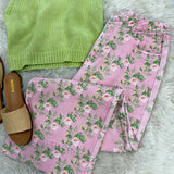 Cropped Knit Pistachio Sweater