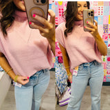 The Sweet & Chic Sweater Tee | Baby Pink